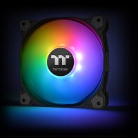 Thermaltake Pure 12 ARGB, Ventilator, 12 cm, 500 RPM, 1500 RPM, 56,45 cfm, Schwarz