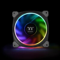 Thermaltake CL-F076-PL12SW-A, Ventilator, 12 cm, 1500 RPM, 24,7 dB, 24,7 Sone, 48,34 cfm