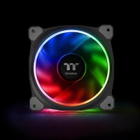 Thermaltake CL-F076-PL12SW-A, Ventilator, 12 cm, 1500 RPM, 24,7 dB, 24,7 Sone, 48,34 cfm