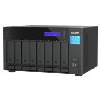 QNAP TVS-H874T-I9-64G, NAS, Tower, Intel® Core™ i9, Schwarz