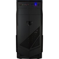 Inter-Tech B-30, Midi Tower, PC, Schwarz, ATX, micro ATX,...