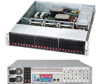 Supermicro 216BAC-R920LPB, Rack, Server, Schwarz, ATX,...