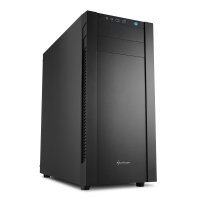 Sharkoon S25-V, Midi Tower, PC, Schwarz, ATX, micro ATX,...