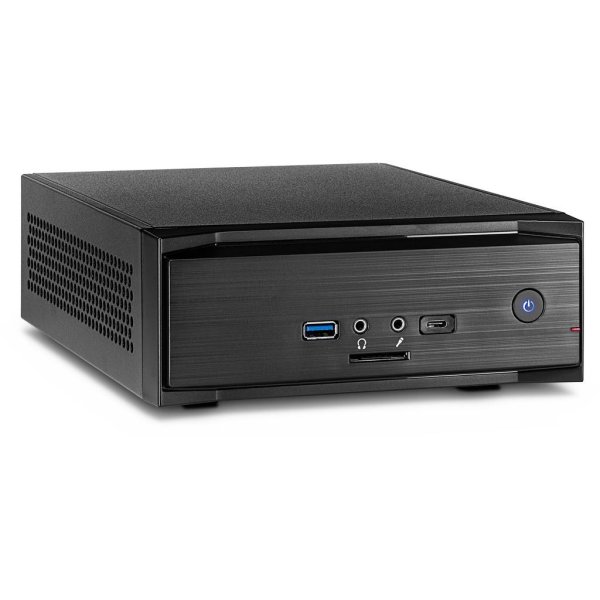 Inter-Tech MW-01 II, Mini Tower, PC, Schwarz, ITX, 4 cm, CE