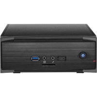 Inter-Tech MW-01 II, Mini Tower, PC, Schwarz, ITX, 4 cm, CE