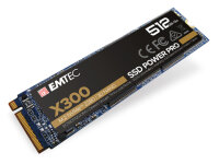 EMTEC X300 NVMe 512 GB - Solid State Disk