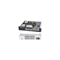 Supermicro SuperChassis 523L-505B, 2U, Server, Schwarz, ATX, Aktivität, HDD, Leistung, Stromausfall, System, 500 W