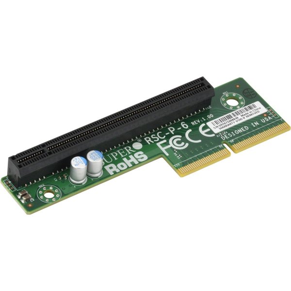 Supermicro RSC-P-6, PCIe, PCIe 3.0, Schwarz, Grün, Server, CE, FCC