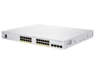 Cisco CBS250-24P-4X-EU, Managed, L2/L3, Gigabit Ethernet...