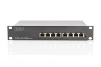 DIGITUS 8-Port Gigabit Switch, 10 Zoll, Managed