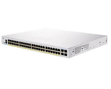 Cisco CBS250-48PP-4G-EU, Managed, L2/L3, Gigabit Ethernet (10/100/1000), Rack-Einbau