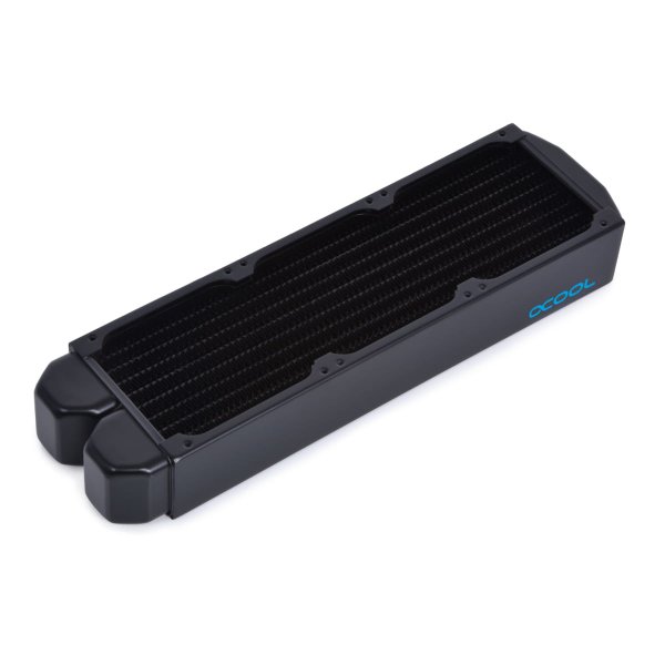 Alphacool 14438, Radiator, Kupfer, Stahl, Schwarz, 1/4", 80 mm, 286 mm