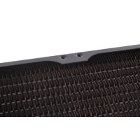 Alphacool 14375, Radiator, Kupfer, Stahl, Schwarz, 1/4 Zoll, 0,8 bar, 3,6 Lüfter