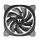 Thermaltake CL-F056-PL14SW-A, Ventilator, 14 cm, 1400 RPM, 27,2 dB, 63,19 cfm, 1,53 m³/h