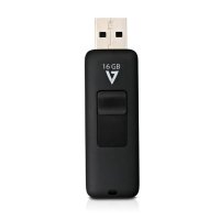 V7 VF216GAR-3E, 16 GB, USB Typ-A, 2.0, 15 MB/s, Dia, Schwarz