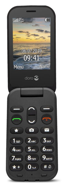 Doro 6040 - Drehen - Single SIM - 2 MP - Bluetooth - 1000 mAh - Schwarz