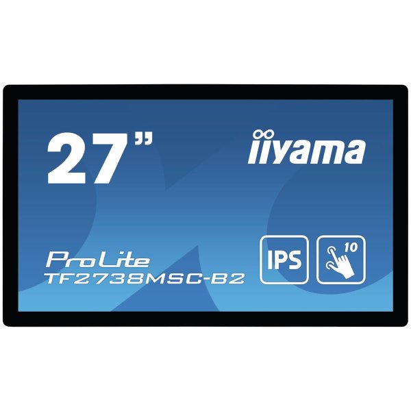 Iiyama ProLite TF2738MSC-B2, 68,6 cm (27"), 1920 x 1080 Pixel, Full HD, LED, 5 ms, Schwarz