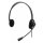 Manhattan Stereo USB-Headset, Federleichtes, ohraufliegendes Design (On-Ear), kabelgebunden, USB-A-Stecker, verstellbares Mikrofon, schwarz, Retail-Verpackung, Kabelgebunden, Büro/Callcenter, 71 g, Kopfhörer, Schwarz