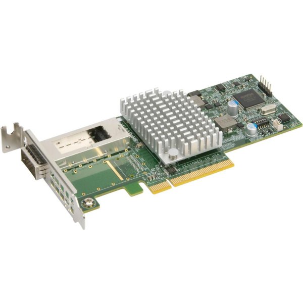 Supermicro AOC-S40G-I1Q-O, Eingebaut, Kabelgebunden, PCI Express, Faser, 40000 Mbit/s