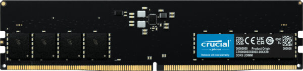 Crucial CT16G52C42U5, 16 GB, 1 x 16 GB, DDR5, 5200 MHz