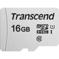 Transcend microSDHC 300S 16GB, 16 GB, MicroSDHC, Klasse...