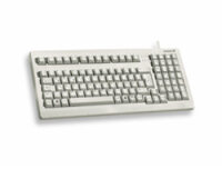 Cherry G80-1800 COMPACT KEYBOARD, Kabelgebunden, Hell Grau. PS2/USB (QWERTZ - DE), Volle Größe (100%), Kabelgebunden, USB, QWERTZ, Grau