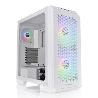 Thermaltake View 300 MX, Midi Tower, PC, Weiß, ATX, EATX, micro ATX, Mini-ITX, Acrylnitril-Butadien-Styrol (ABS), SPCC, Gehärtetes Glas, Multi