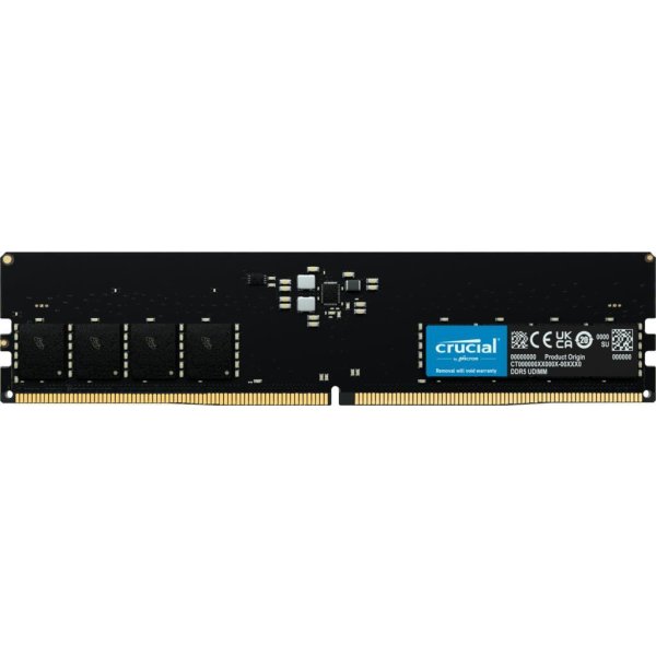 Crucial CT16G48C40U5, 16 GB, 1 x 16 GB, DDR5, 4800 MHz