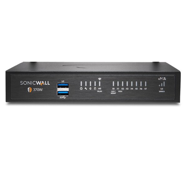 SonicWALL TZ370, 3 Gbit/s, 1,3 Gbit/s, 1500 Mbit/s, Kabelgebunden, 1000 Mbit/s, 50/60 Hz