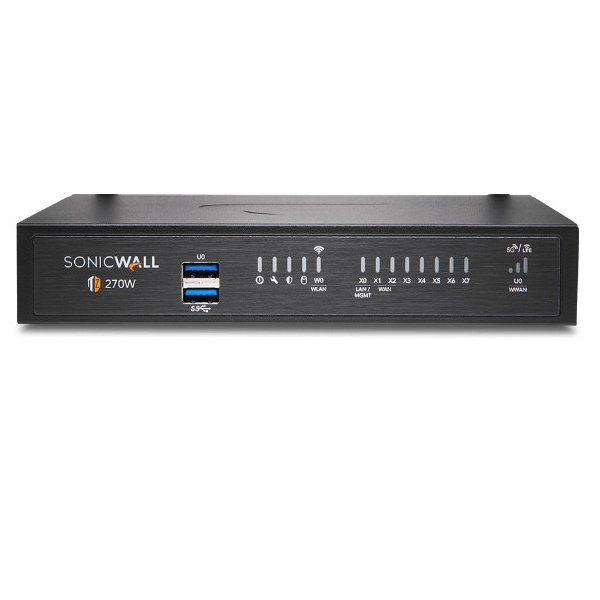 SonicWALL Tz270, 2 Gbit/s, 0,75 Gbit/s, 1000 Mbit/s, Kabelgebunden, 1000 Mbit/s, 50/60 Hz