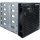 Inter-Tech 4U 40240, Rack, Server, Schwarz, Grau, ATX, micro ATX, Mini-ATX, Mini-ITX, Stahl, Alarm, HDD, Netzwerk, Leistung