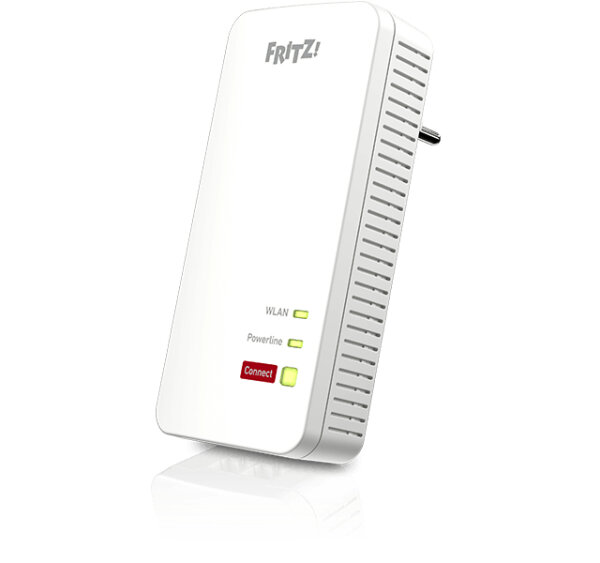 AVM FRITZ!Powerline 1240 AX, 1200 Mbit/s, IEEE 802.11ac, Typ F, Gigabit Ethernet, 10,100,1000 Mbit/s, Wi-Fi 6 (802.11ax)