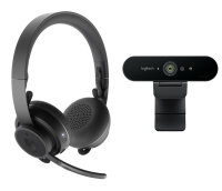 Logitech Pro Personal Video Collaboration Teams Kit,...