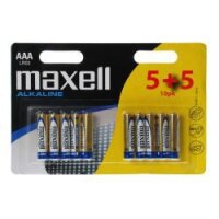 Maxell AAA, Einwegbatterie, Alkali, 1,5 V, 10...