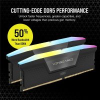 Corsair Vengeance RGB CMH48GX5M2B6000C30, 48 GB, 2 x 24 GB, DDR5, 6000 MHz, 288-pin DIMM