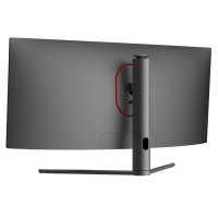 LC-Power LC-M34-UWQHD-165-C, 86,4 cm (34"), 3440 x 1440 Pixel, UltraWide Quad HD, 4 ms, Schwarz, Rot