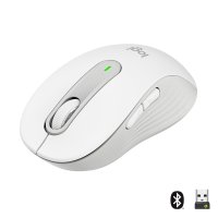 Logitech Signature M650 for Business, rechts, Optisch, RF Wireless + Bluetooth, 4000 DPI, Weiß