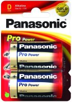 Panasonic 1x2 LR20PPG, Einwegbatterie, Alkali, 1,5 V, 2...