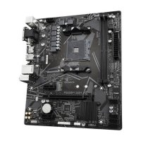 Gigabyte A520M S2H Mainboard - Unterstützt AMD Ryzen 5000 Serie AM4 CPUs, 4+3 Phasen reines digitales VRM, bis zu 5100MHz DDR4 (OC), PCIe 3.0 x4 M.2, GbE LAN, USB 3.2 Gen 1, AMD, Sockel AM4, 3rd Generation AMD Ryzen™ 3, Sockel AM4, 64 GB, DDR4-SDRAM