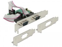 Delock 89641, PCIe, Seriell, Niedriges Profil, PCIe 2.0,...