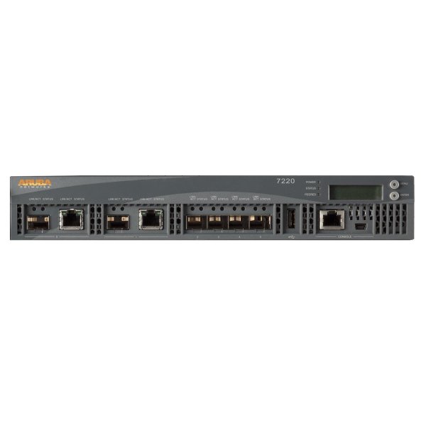 HPE Aruba 7220 (RW), 40000 Mbit/s, IEEE 802.11ac, 1000,10000 Mbit/s, RJ-45, 350 W, 100 - 240 V