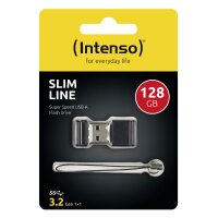 Intenso Slim Line, 128 GB, USB Typ-A, 3.2 Gen 1 (3.1 Gen...