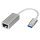 StarTech.com USB 3.0 auf Gigabit Netzwerkadapter - Silber, Kabelgebunden, USB, Ethernet, 2000 Mbit/s, Silber