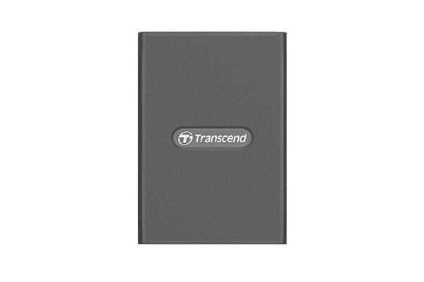 Transcend RDE2, CFexpress, Grau, 20000 Mbit/s, Aluminium, Windows 7, Windows 8, Windows 10, Mac OS X 10.2.8+, Linux Kernel 2.6.30+, USB 3.2 Gen 2 Type-C