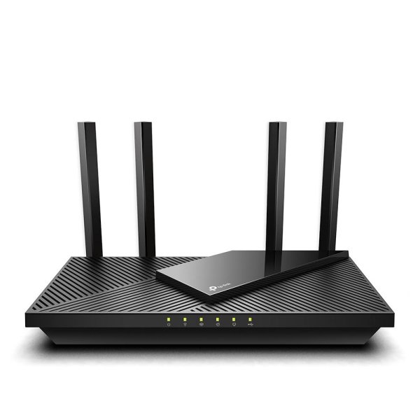 TP-LINK Archer AX3000 Dual Band Gigabit Wi-Fi 6 Router, Wi-Fi 6 (802.11ax), Dual-Band (2,4 GHz/5 GHz), Ethernet/LAN, Schwarz, Tabletop-Router