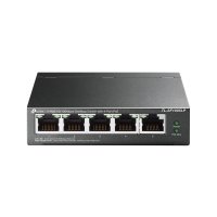 TP-LINK 5-Port 10/100Mbps Desktop Switch mit 4-Port PoE,...