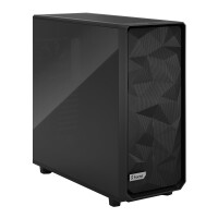 Fractal Design Meshify 2 XL Dark Tempered Glass, Tower, PC, Schwarz, ATX, EATX, micro ATX, Mini-ITX, SSI CEB, Stahl, Gehärtetes Glas, Gaming