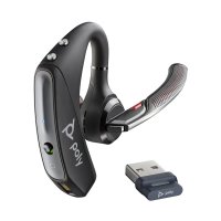 HP POLY Voyager 5200 UC USB-A Headset + BT600 Dongle TAA,...