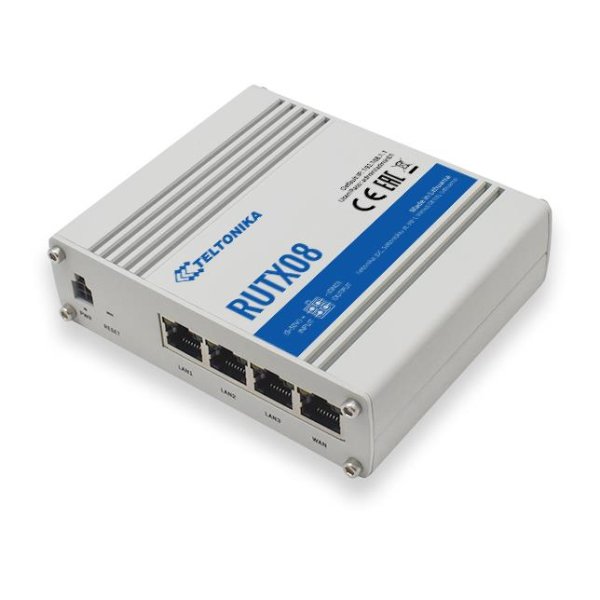 Teltonika RUTX08 - Ethernet-WAN - Gigabit Ethernet - Grau