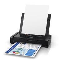 Epson WorkForce WF-110W, Farbe, 5760 x 1440 DPI, 2, A4, 14 Seiten pro Minute, LCD